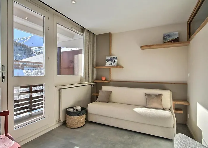 Magnifique Rénové Avec Balcon Et Wifi à Plagne Centre - Fr-1-455-169 *