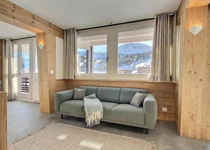 Magnifique Rénové Avec Balcon Et Wifi à Plagne Centre - Fr-1-455-169 La Plagne