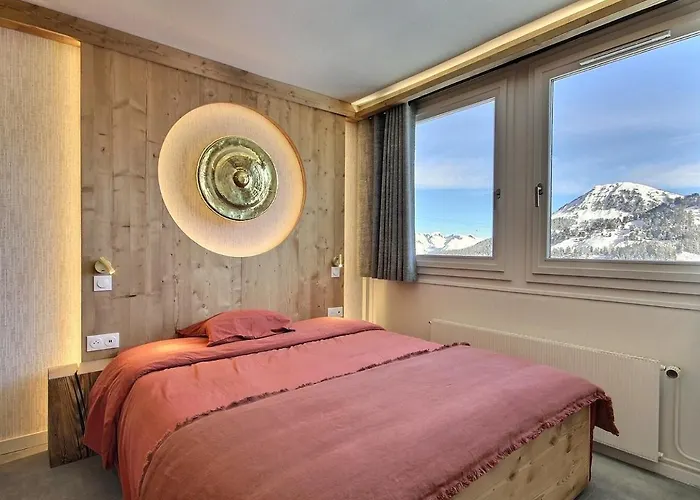 Magnifique Rénové Avec Balcon Et Wifi à Plagne Centre - Fr-1-455-169 *