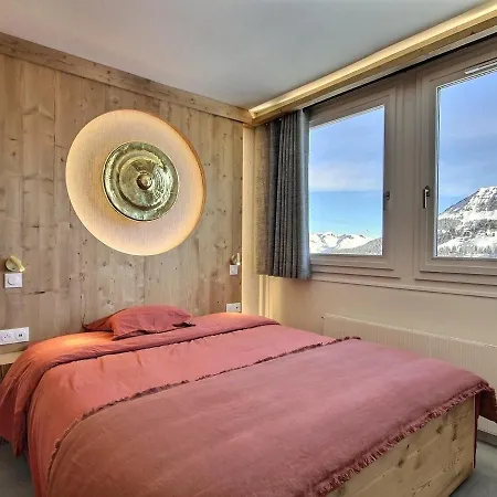 Renove Avec Balcon Et Wifi A Plagne Centre - Fr-1-455-169 *