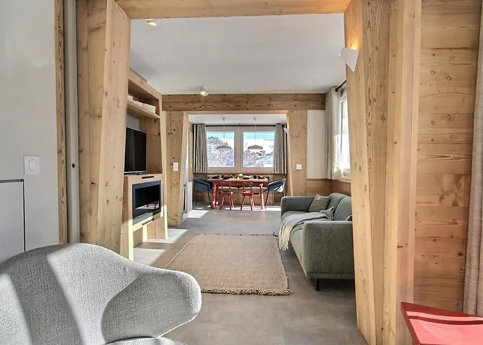 Renove Avec Balcon Et Wifi A Plagne Centre - Fr-1-455-169 * La Plagne